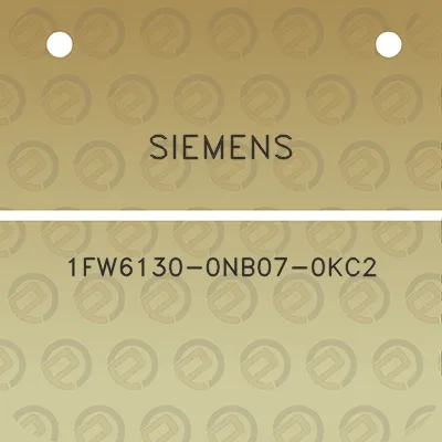 siemens-1fw6130-0nb07-0kc2