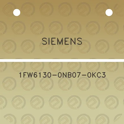 siemens-1fw6130-0nb07-0kc3