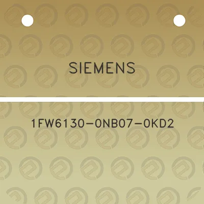 siemens-1fw6130-0nb07-0kd2