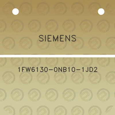 siemens-1fw6130-0nb10-1jd2