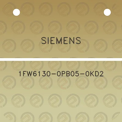 siemens-1fw6130-0pb05-0kd2