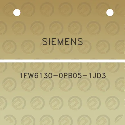 siemens-1fw6130-0pb05-1jd3