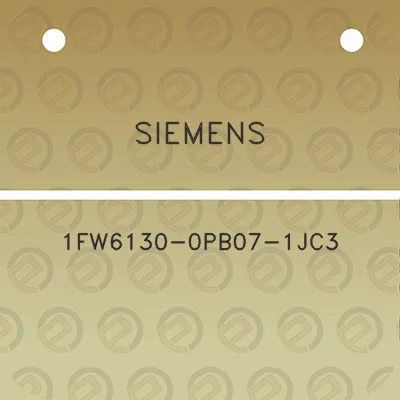 siemens-1fw6130-0pb07-1jc3