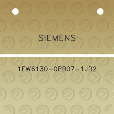 siemens-1fw6130-0pb07-1jd2