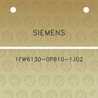 siemens-1fw6130-0pb10-1jd2