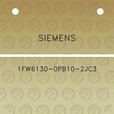 siemens-1fw6130-0pb10-2jc3