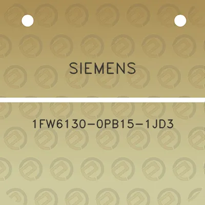 siemens-1fw6130-0pb15-1jd3