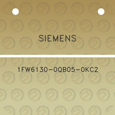 siemens-1fw6130-0qb05-0kc2