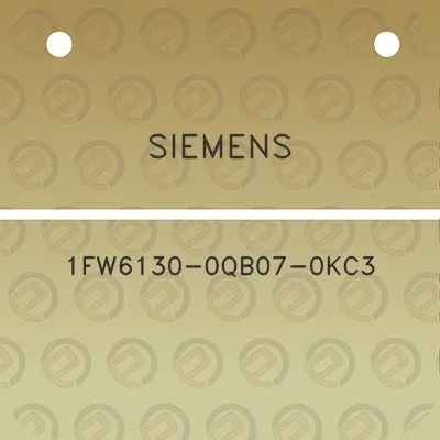 siemens-1fw6130-0qb07-0kc3