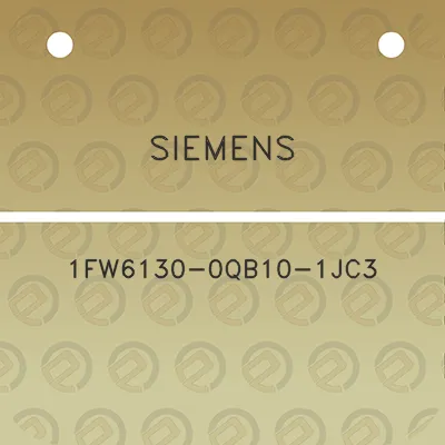 siemens-1fw6130-0qb10-1jc3