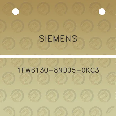 siemens-1fw6130-8nb05-0kc3