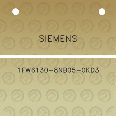 siemens-1fw6130-8nb05-0kd3