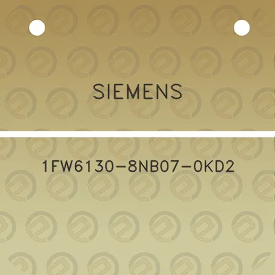 siemens-1fw6130-8nb07-0kd2