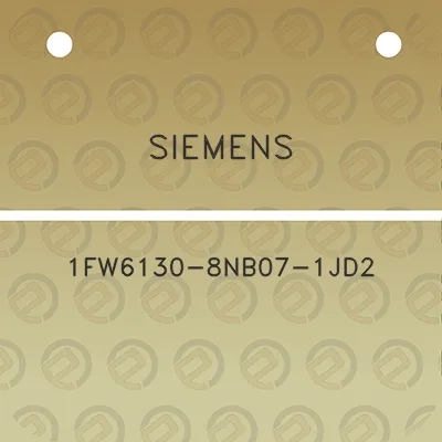 siemens-1fw6130-8nb07-1jd2