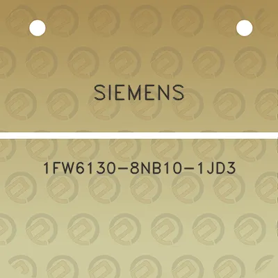 siemens-1fw6130-8nb10-1jd3