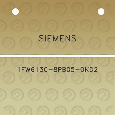 siemens-1fw6130-8pb05-0kd2