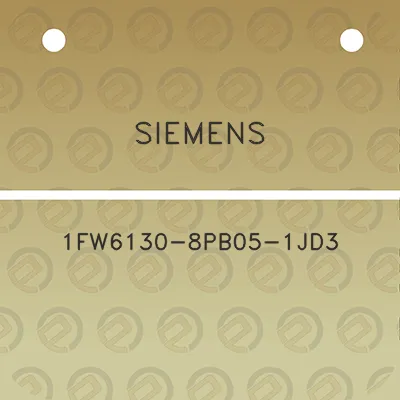 siemens-1fw6130-8pb05-1jd3