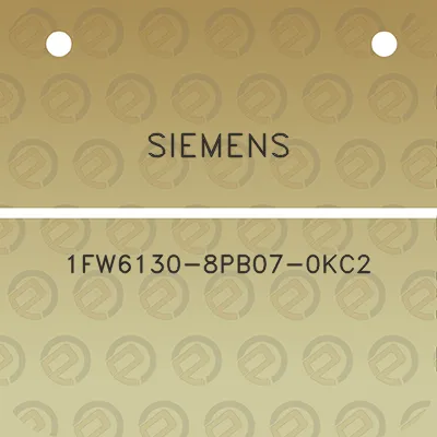 siemens-1fw6130-8pb07-0kc2