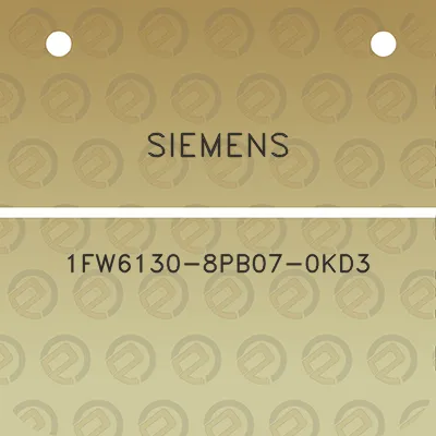 siemens-1fw6130-8pb07-0kd3