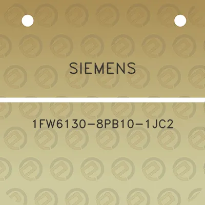 siemens-1fw6130-8pb10-1jc2