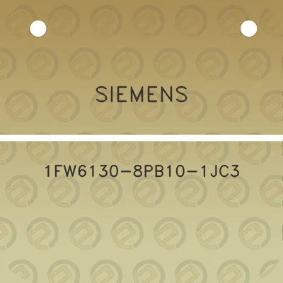 siemens-1fw6130-8pb10-1jc3