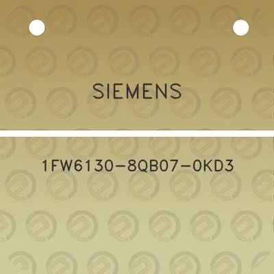 siemens-1fw6130-8qb07-0kd3