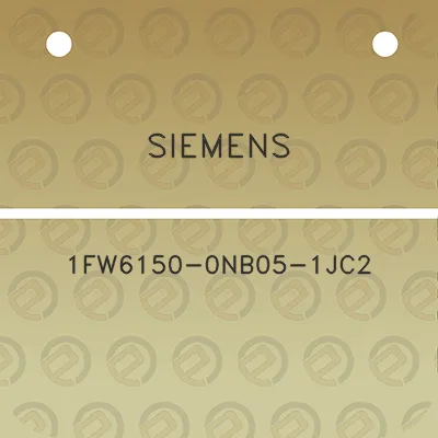 siemens-1fw6150-0nb05-1jc2