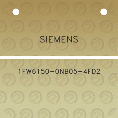 siemens-1fw6150-0nb05-4fd2