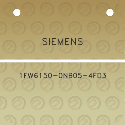 siemens-1fw6150-0nb05-4fd3