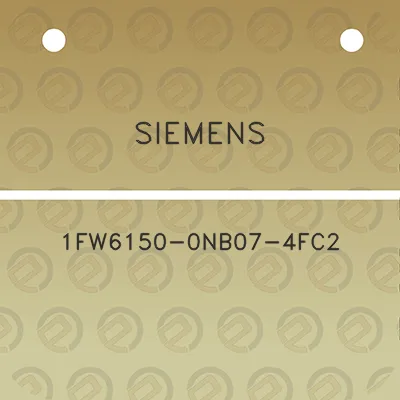 siemens-1fw6150-0nb07-4fc2