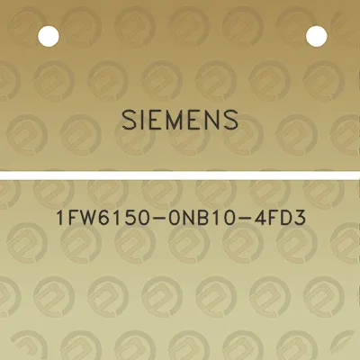 siemens-1fw6150-0nb10-4fd3