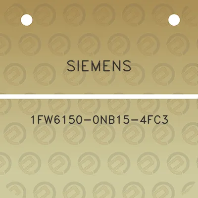 siemens-1fw6150-0nb15-4fc3