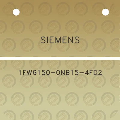 siemens-1fw6150-0nb15-4fd2