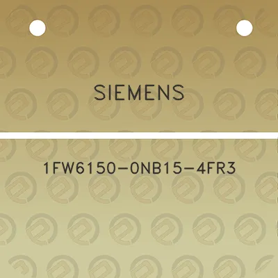 siemens-1fw6150-0nb15-4fr3