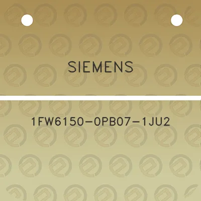 siemens-1fw6150-0pb07-1ju2