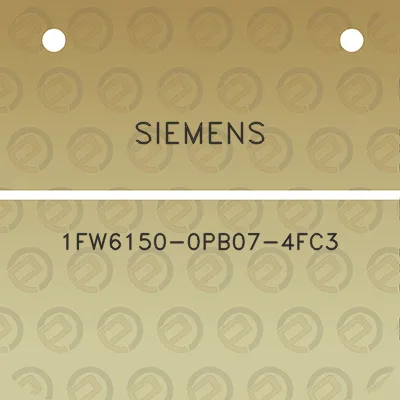 siemens-1fw6150-0pb07-4fc3