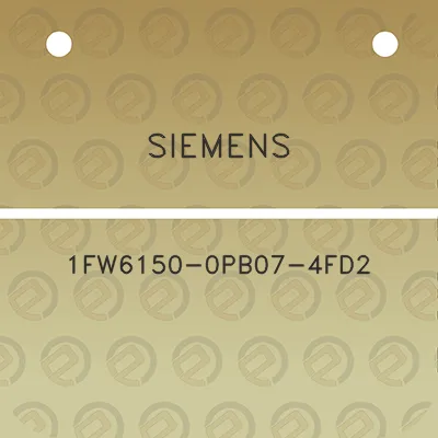 siemens-1fw6150-0pb07-4fd2