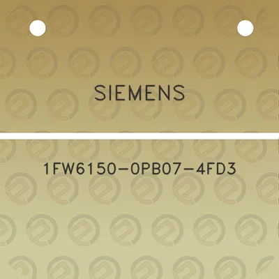 siemens-1fw6150-0pb07-4fd3