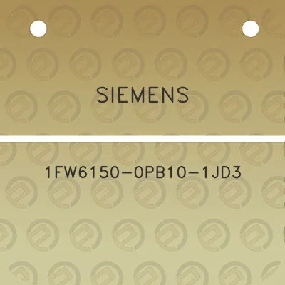 siemens-1fw6150-0pb10-1jd3