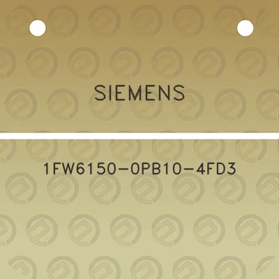 siemens-1fw6150-0pb10-4fd3