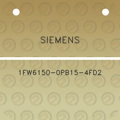 siemens-1fw6150-0pb15-4fd2