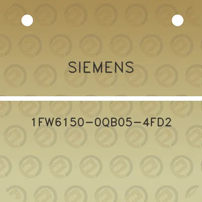 siemens-1fw6150-0qb05-4fd2