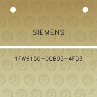 siemens-1fw6150-0qb05-4fd3