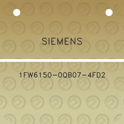 siemens-1fw6150-0qb07-4fd2