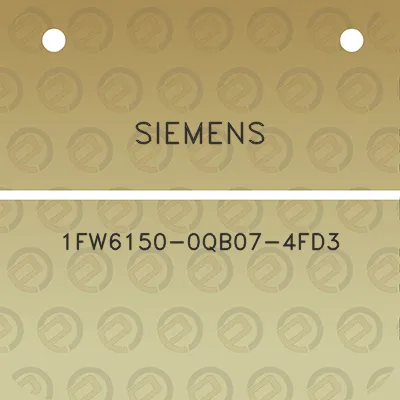 siemens-1fw6150-0qb07-4fd3