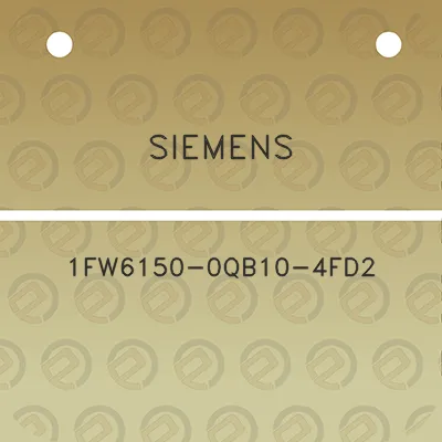 siemens-1fw6150-0qb10-4fd2