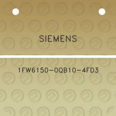 siemens-1fw6150-0qb10-4fd3