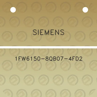 siemens-1fw6150-8qb07-4fd2