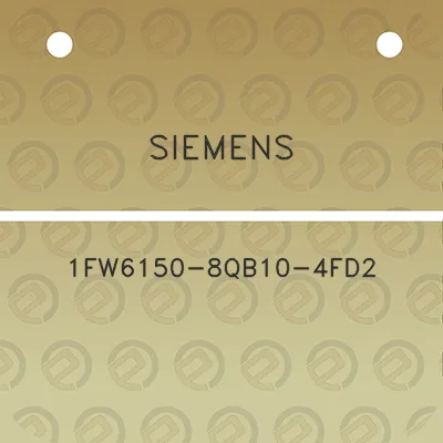 siemens-1fw6150-8qb10-4fd2