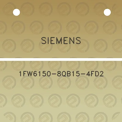 siemens-1fw6150-8qb15-4fd2